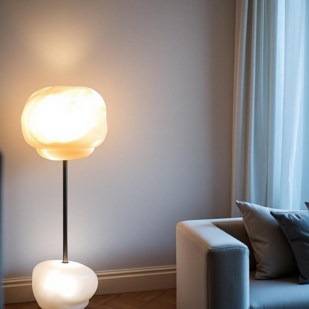 Alabaster Floor Lamp — Atelier Series