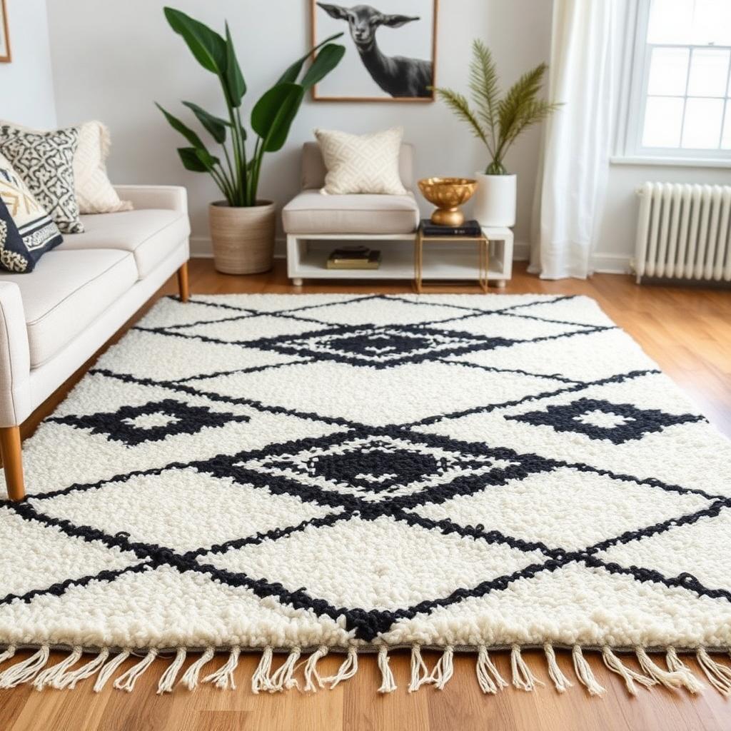 Moroccan Berber Wool Rug 3.6x5m