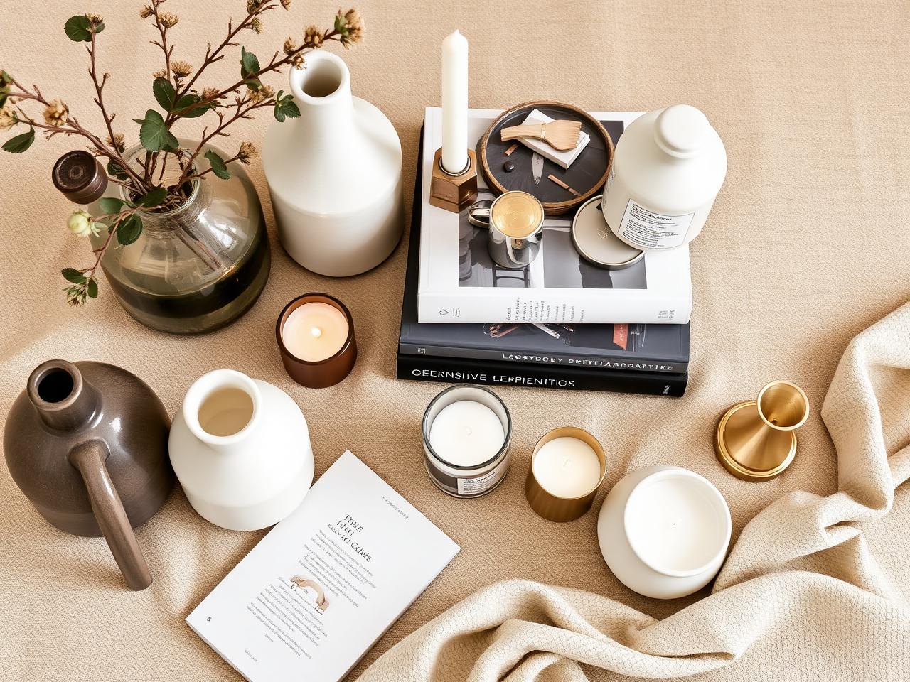 Curated home accessories