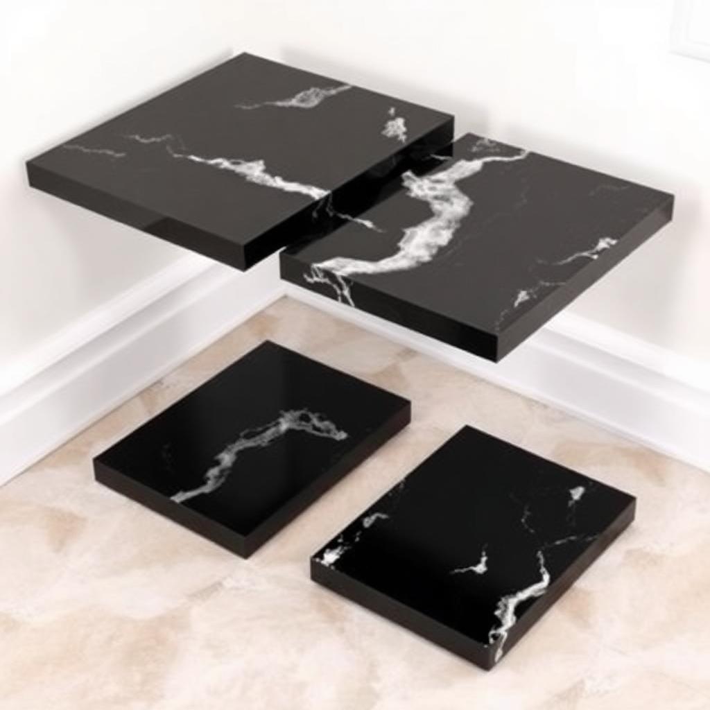 Onyx Nesting Side Tables (pair)